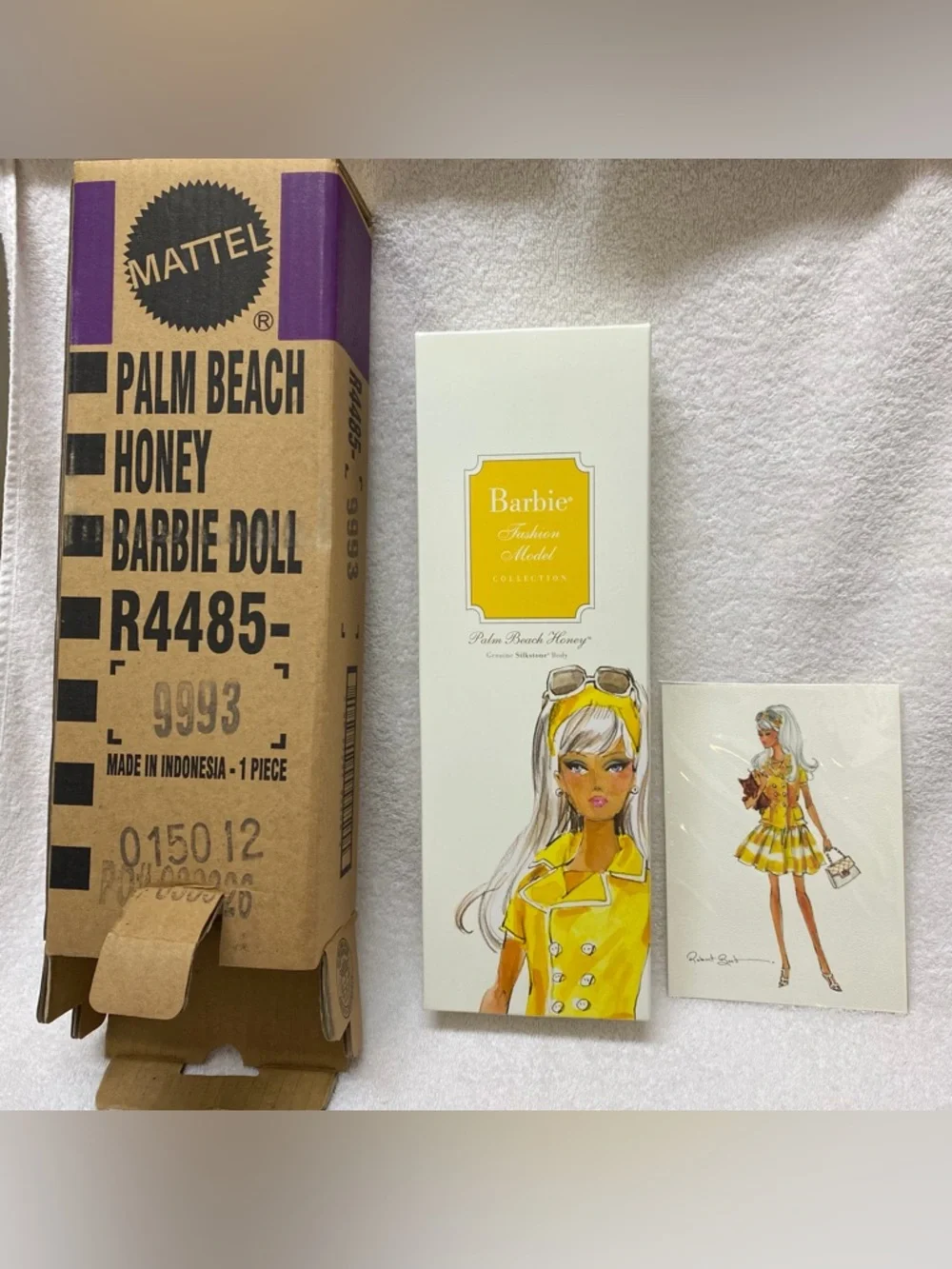 Palm Beach Silkstone Honey Barbie Doll 2009 collectible Limited Edition - Picture 16 of 16